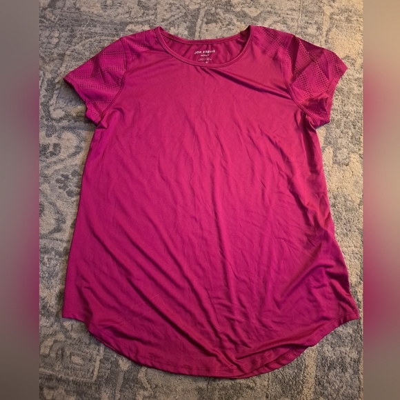 Joe Fresh Active Wear Shirt - Pink - Medium - Picture 2 of 4